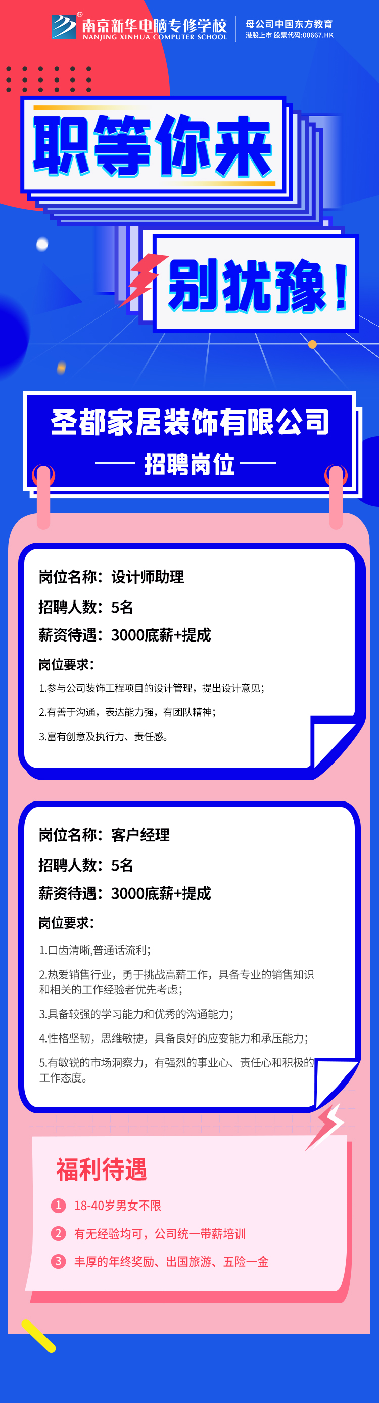 招賢納士，“職”等你來！
